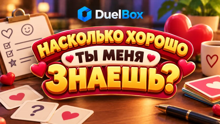 Насколько хорошо ты меня знаешь — играть онлайн на DuelBox