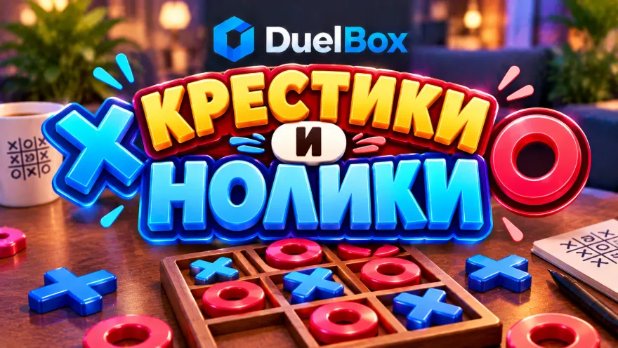 Крестики и нолики — играть онлайн на DuelBox